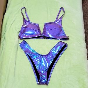 Metalic Bikini Set